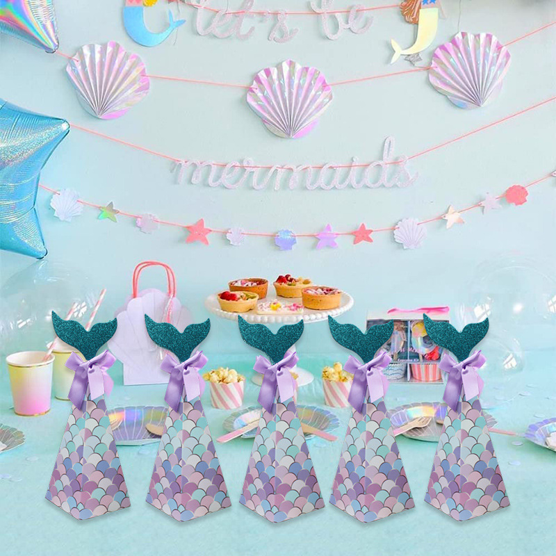 Event Party Box - Disney mermaid Gift Box, suitable for