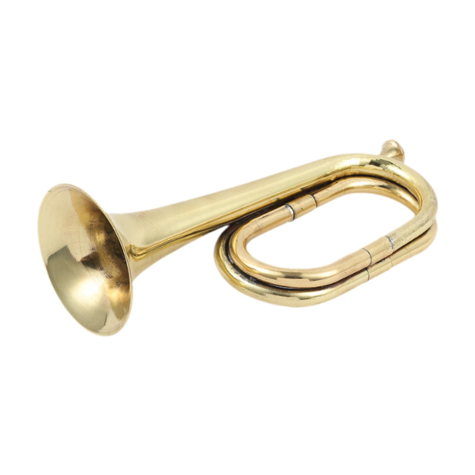 Event & Party Supply - Craftsmanship Bugle Blowing Instrument Solid Copper