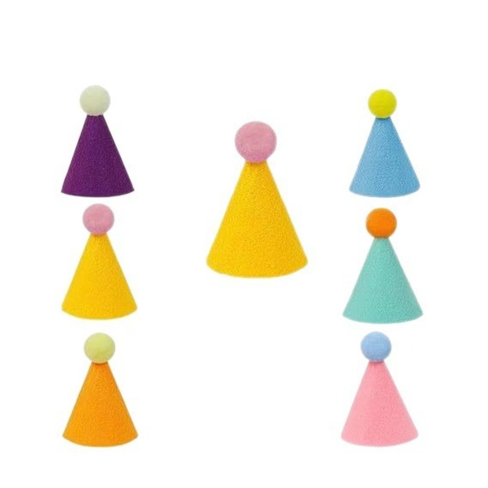 6/12pcs Cute Mini Pet Party Ha - đánh giá và giá Party Hat Cone