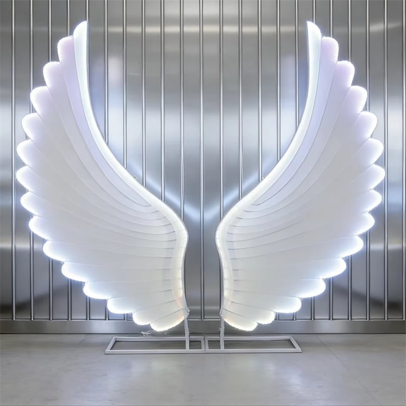 Glowing Angel Wings Light Prop - đánh giá và giá Neon Sign Party