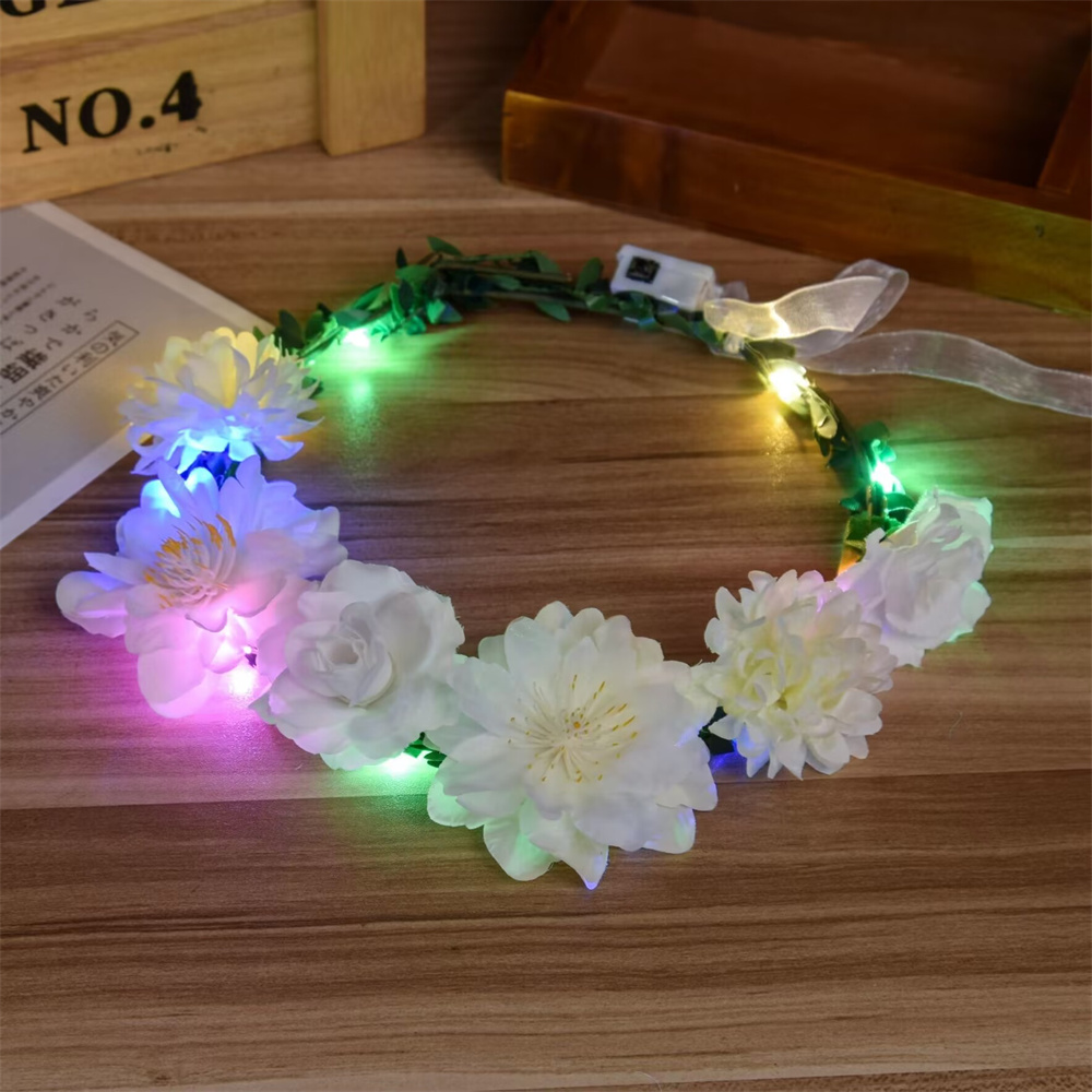 Led Headband Multicolor Light  - đánh giá và giá Neon Sign Party