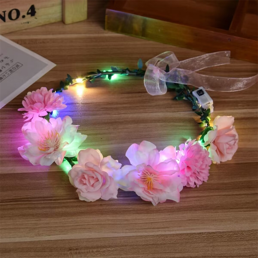 Led Headband Multicolor Light  - đánh giá và giá Neon Sign Party